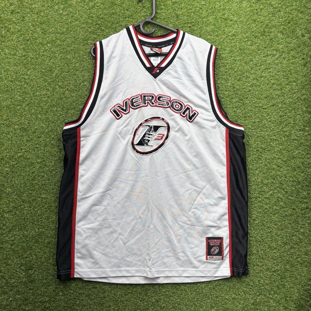 Vintage The Answer Allen Iverson Jersey Mens 2XL Reebok Limited Edition AI